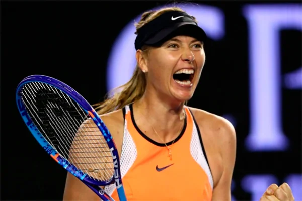 Sharapova revela que foi flagrada no antidoping no Aberto da Austrália