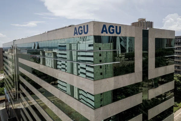 Prédio da AGU. Fachada da Advocacia Geral da União, em Brasília - Metrópoles