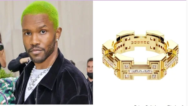 Sexo de milhões: Frank Ocean lança anel peniano de ouro com diamantes