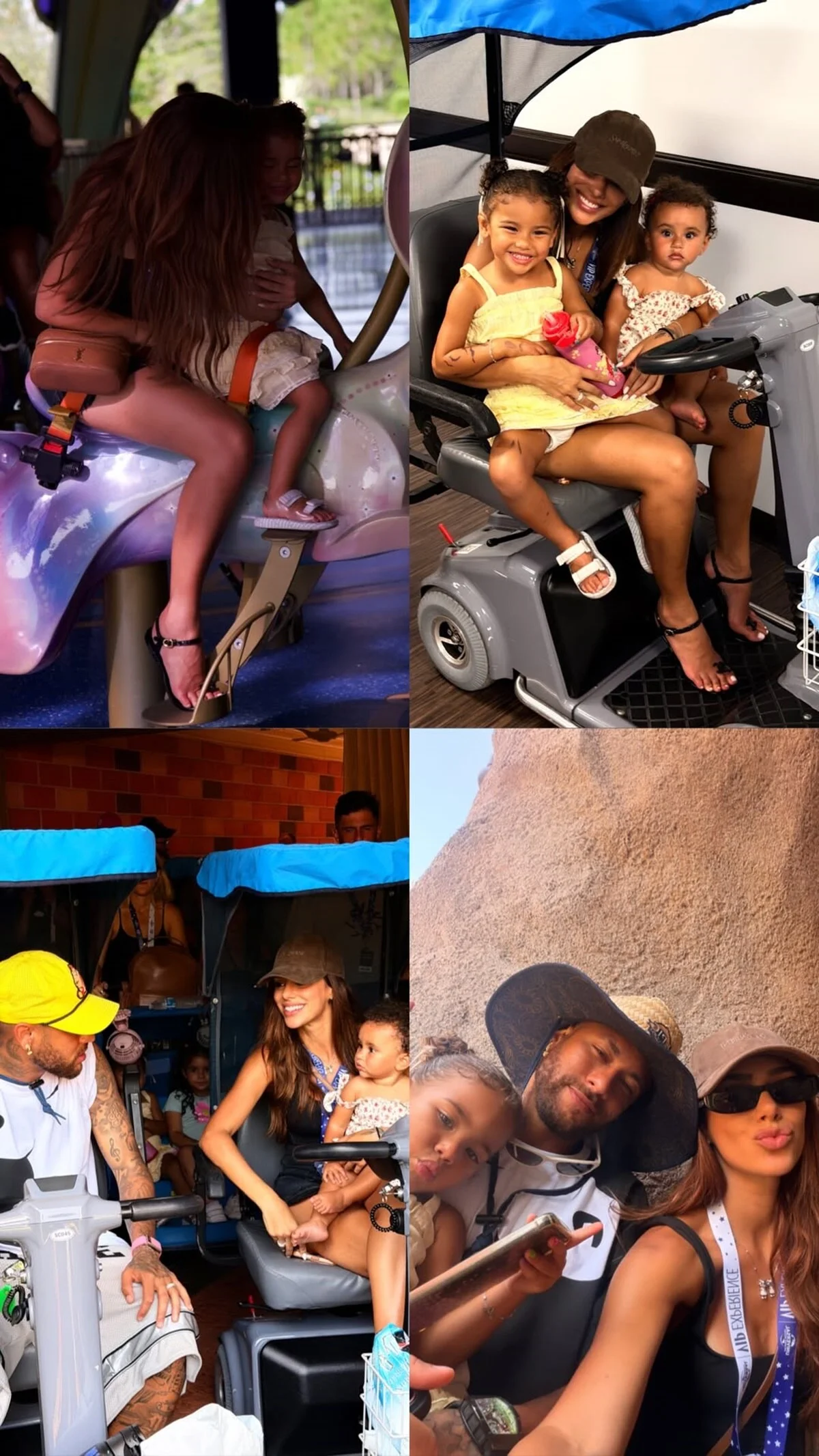 Grávida, Bruna Biancardi curte a Disney ao lado de Neymar e das filhas Grávida, Bruna Biancardi curte a Disney ao lado de Neymar e das filhas