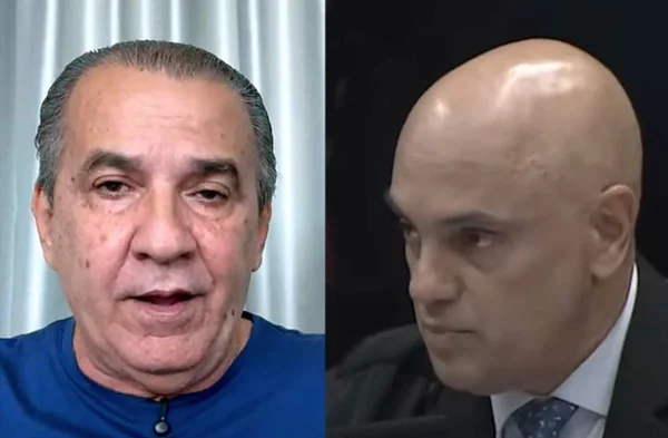 Pastor Silas Malafaia e ministro do STF Alexandre de Moraes - Metrópoles