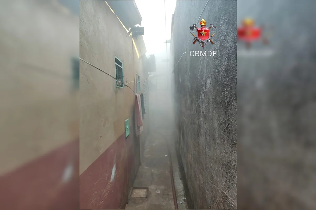 Homem ateou fogo em casa e fugiu Homem ateou fogo em casa e fugiu
