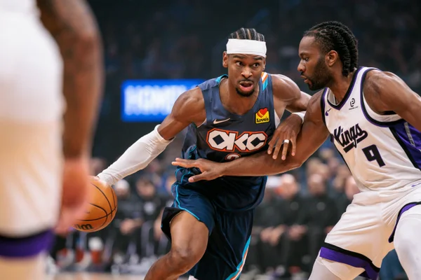 Imagem de Shai de Gilgeous-Alexander do Oklahoma City Thunder - Metrópoles