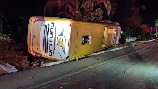 acidente onibus bh espirito santo