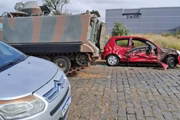 Blindado tinha acabado de deixar o 13º Batalhão de Infantaria Blindado