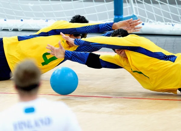 Brasil ganha da Alemanha no goalball e segue invicto na Paralimpíada