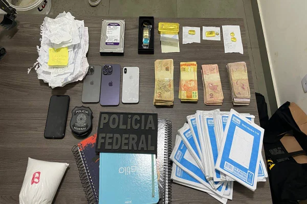 PF descobre loja de fachada que escondia ouro avaliado em R$ 700 mil