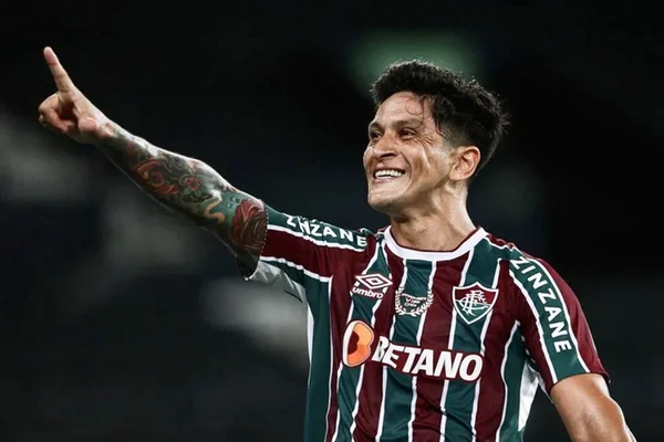 O argentino Germán Cano foi a grande estrela da final do Campeonato Carioca, com três gols nos dois jogos da decisão