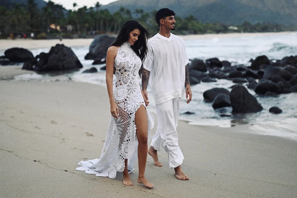 Gabriel Medina e Isabella Arantes se casaram Gabriel Medina e Isabella Arantes se casaram