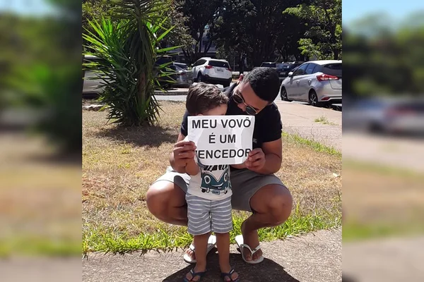 Familiares de paciente de Covid-19