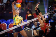 Placar da vitória brasileira foi de 3 sets a 1. Placar da vitória brasileira foi de 3 sets a 1.