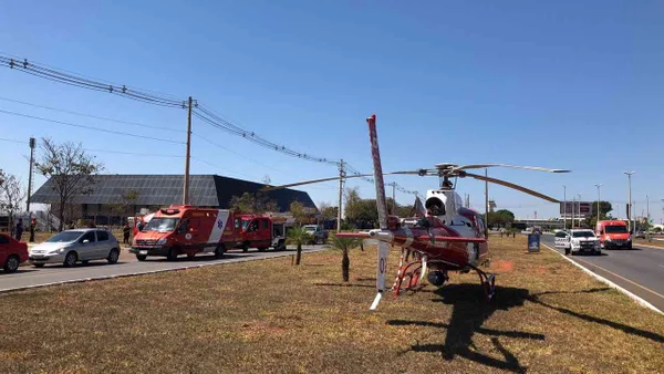 Motociclista morre ao colidir com poste próximo ao Aeroporto