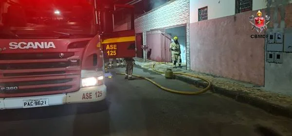 casa incendiada