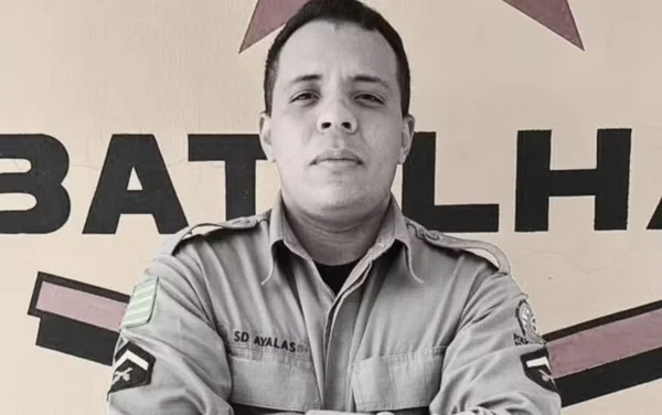 imagem colorida pm baleado na cabeça ao separar briga