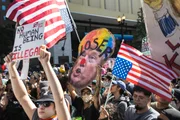 Protesto anti-Trump