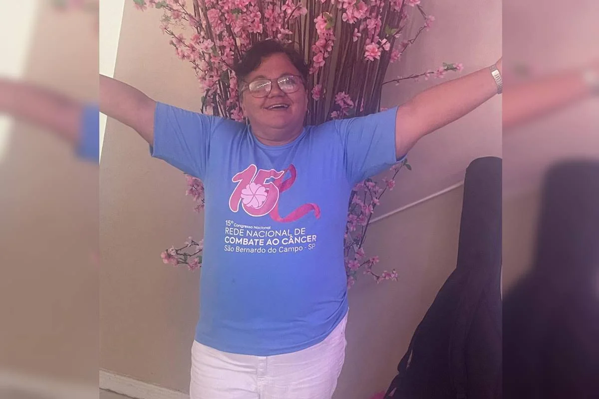 Vera Lucia foi ativa na luta contra o câncer Vera Lucia foi ativa na luta contra o câncer