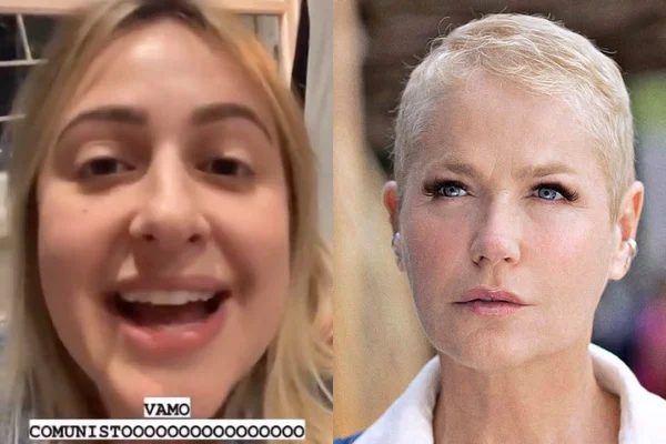 A humorista Bárbara Saccomori e a apresentadora Xuxa Meneghel - Metrópoles
