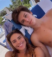 Carolina Dieckmmann e o filho caçula, José Carolina Dieckmmann e o filho caçula, José