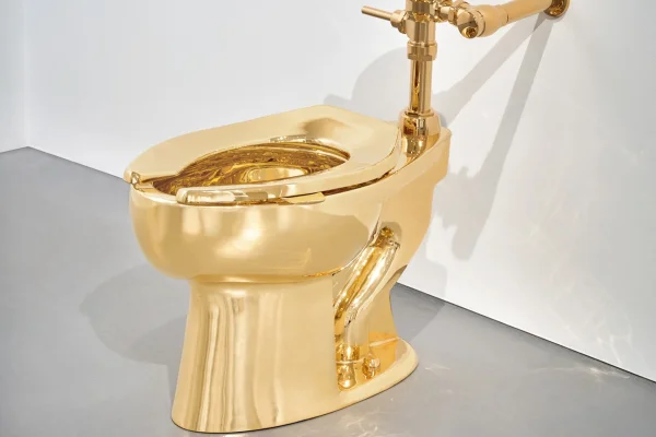 privada vaso sanitario de ouro vendido leiloado - metrópoles