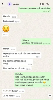 Vini Jr. e Day Magalhães trocam mensagens há alguns meses