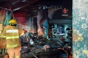 Criança e bebê são socorridas após residência pegar fogo - imagem 2 Criança e bebê são socorridas após residência pegar fogo - imagem 2