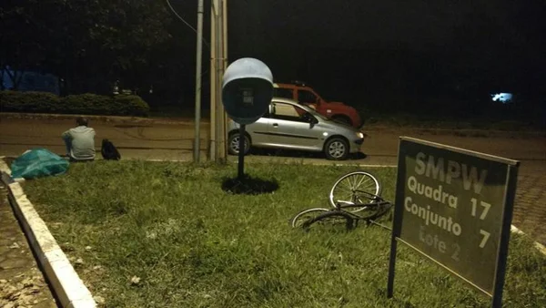Motorista sem habilitação mata ciclista em acidente no Park Way