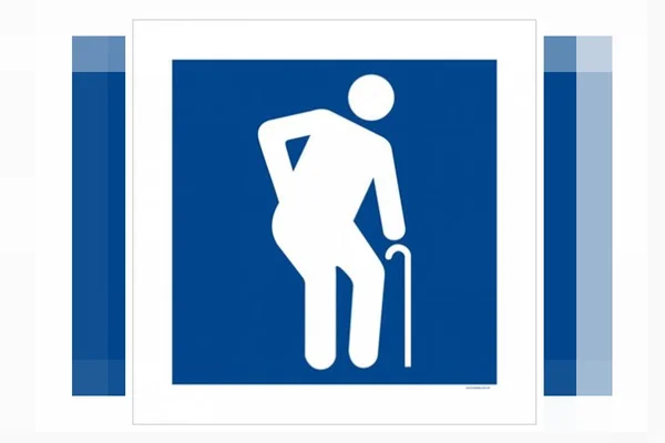 Sem bengala projeto de lei prevê troca da imagem que representa idosos
