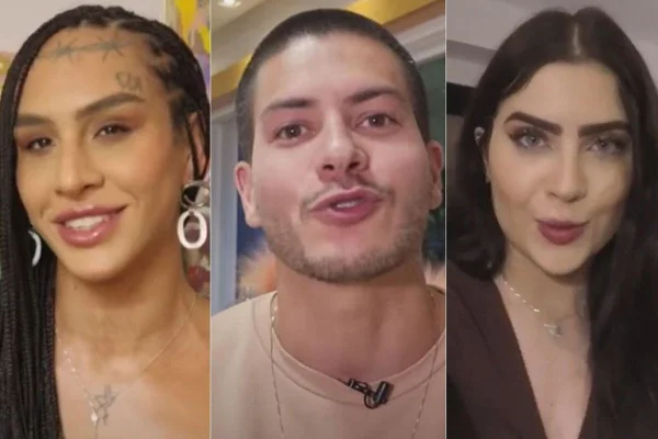 Linn da Quebrada, Arthur Aguiar e Jade Picon