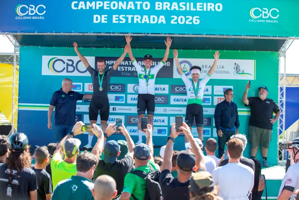 O pódio foi completado com Thiago Duarte Naridin e Henrique Avancini
