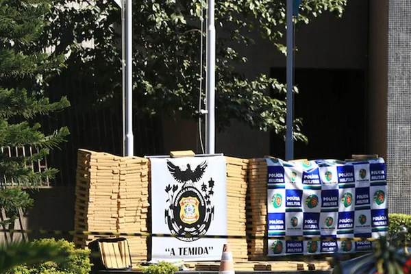 PF e PMGO apreendem 2 toneladas de maconha que seriam vendidas no DF