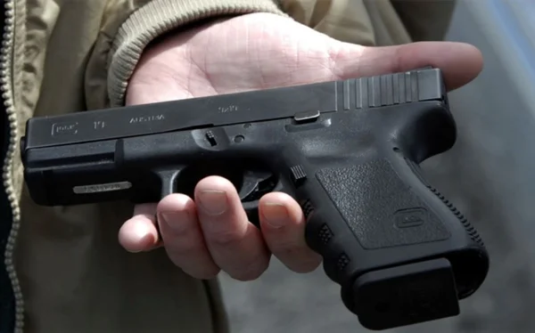 Ministério da Justiça licitação pistolas