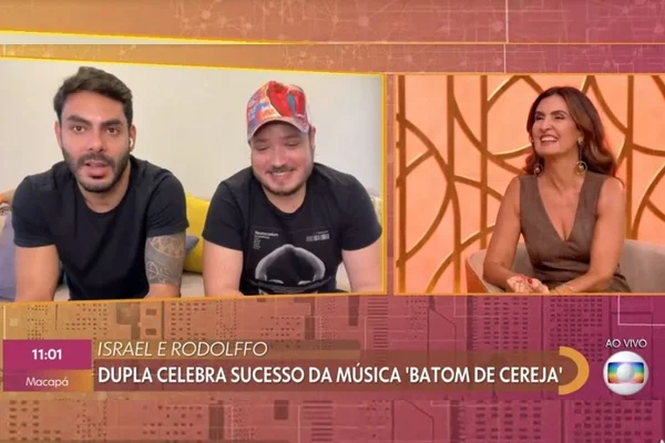 Rodolffo e Israel no Encontro