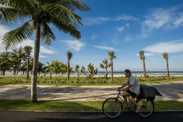 litoral sp ciclovia brasil praia grande beira-mar