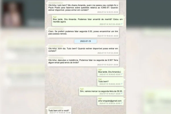 Ex-fiscal da Máfia do ICMS adiantou a advogada mudança em regra tributária - destaque galeria Ex-fiscal da Máfia do ICMS adiantou a advogada mudança em regra tributária - destaque galeria