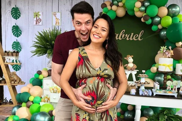 Nasce Gabriel, primeiro filho de Geovanna Tominaga e Eduardo Duarte