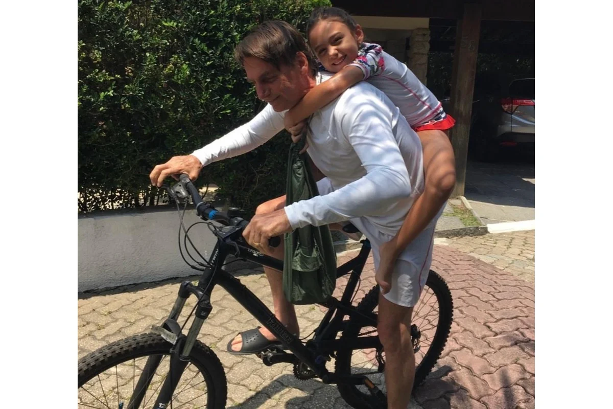 Bolsonaro e Laurinha Bolsonaro e Laurinha