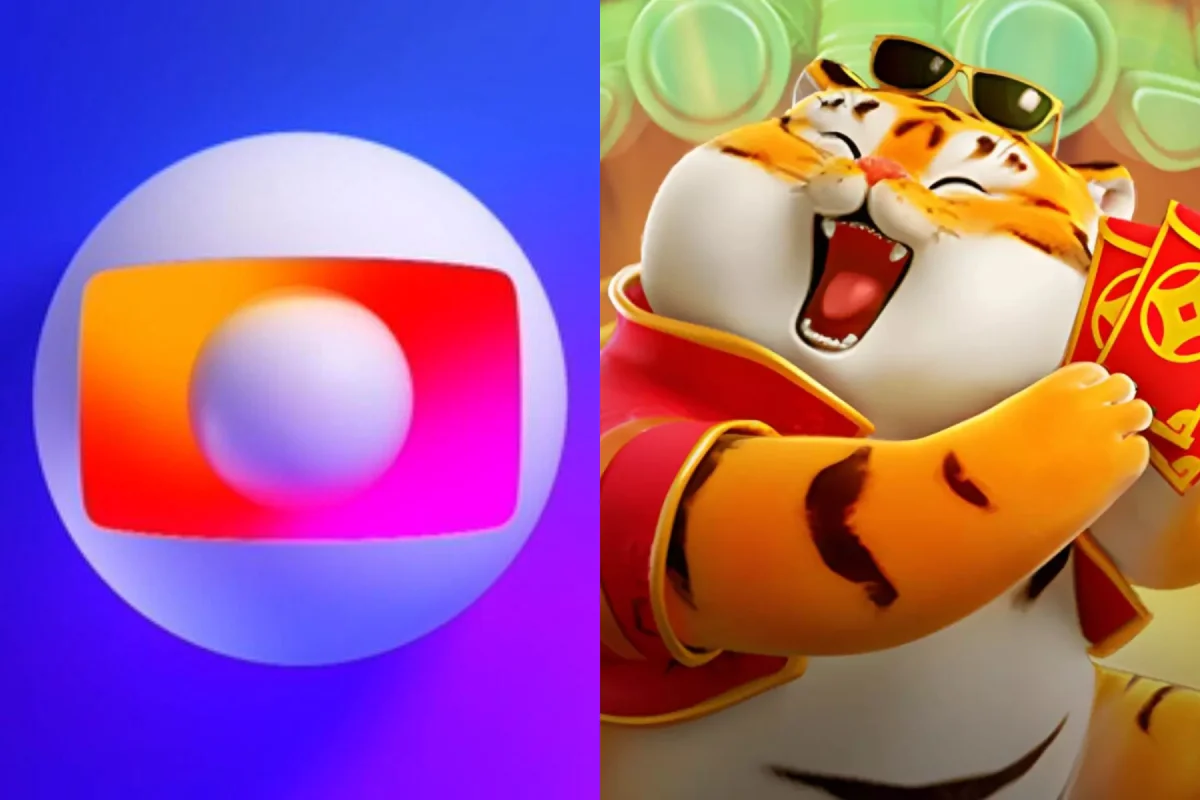 Logo da TV Globo em uma tela de televisão
