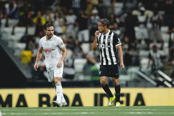 Imagem colorida da partida entre Atlético-MG x América-MG