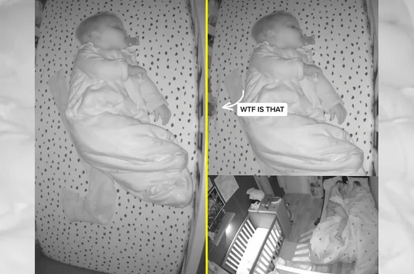 bebê dorme em cama
