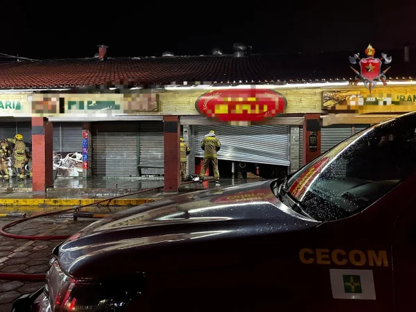 Incêndio atinge padaria no Posto Colorado