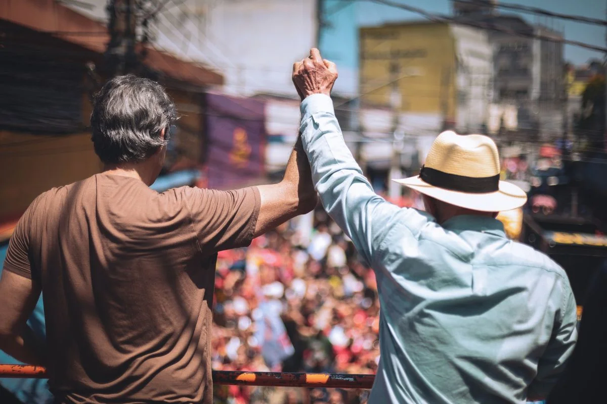 Haddad e Lula em São Miguel Paulista Haddad e Lula em São Miguel Paulista