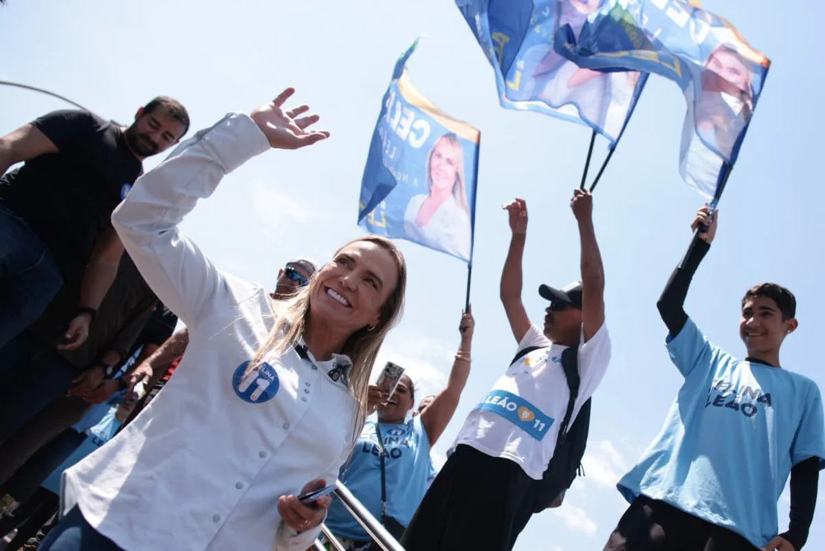 A governadora Celina Leão em agenda na Rodoviária do Gama A governadora Celina Leão em agenda na Rodoviária do Gama