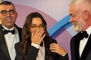 Renata Vanzetto e os outros mentores se divertem nos bastidores 