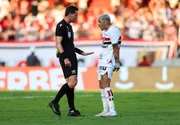 Ramón Abatti e Luciano discutem no Brasileirão