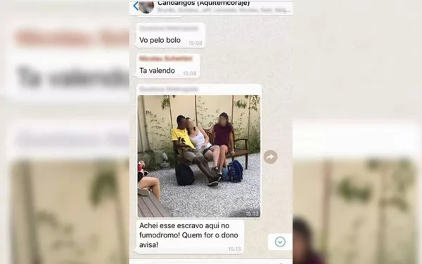 imagem colorida caso racismo fgv