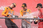 Pódio do GP da Bélgica teve dobradinha da McLaren