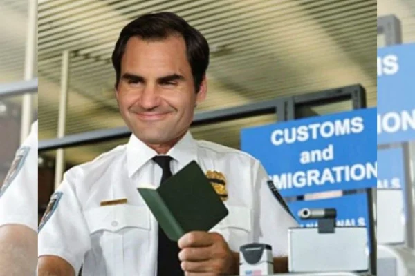 Roger Federer meme