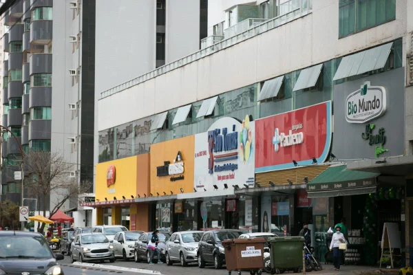 Comércio em Águas Claras