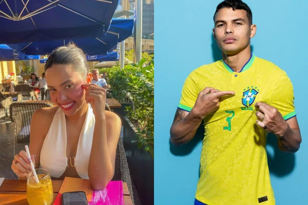 Mulher apontada como amante de Thiago Silva nega relação com o atleta