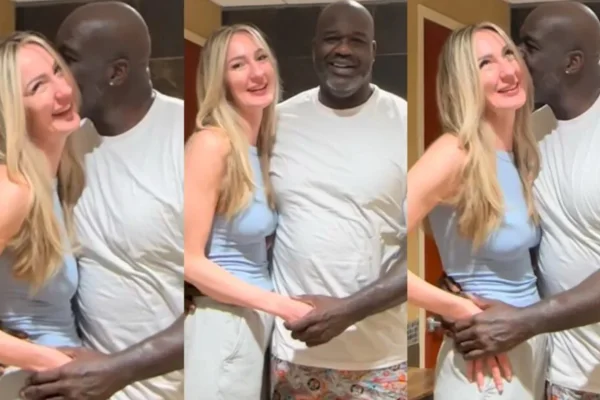Encontro de gigantes: Shaq e a modelo mais alta do mundo viralizam